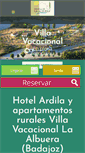 Mobile Screenshot of casasruralesburguillos.com